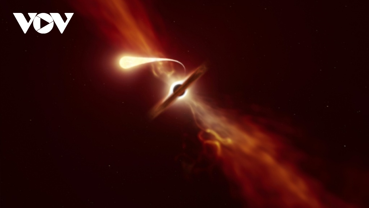 Video: Khoảnh khắc hố đen “quái vật” nuốt chửng một ngôi sao